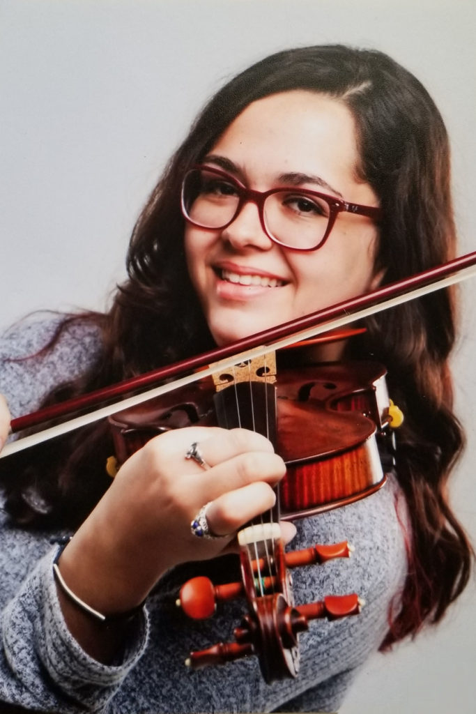 Violin Student Liesel Soley